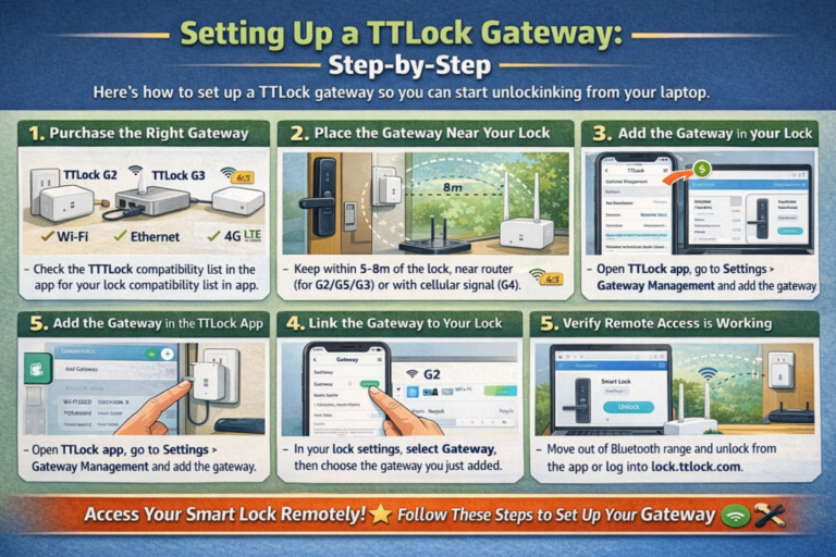How To Unlock The Ttlock From The Laptop