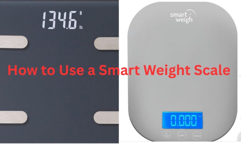 How to Use a Smart Weight Scale