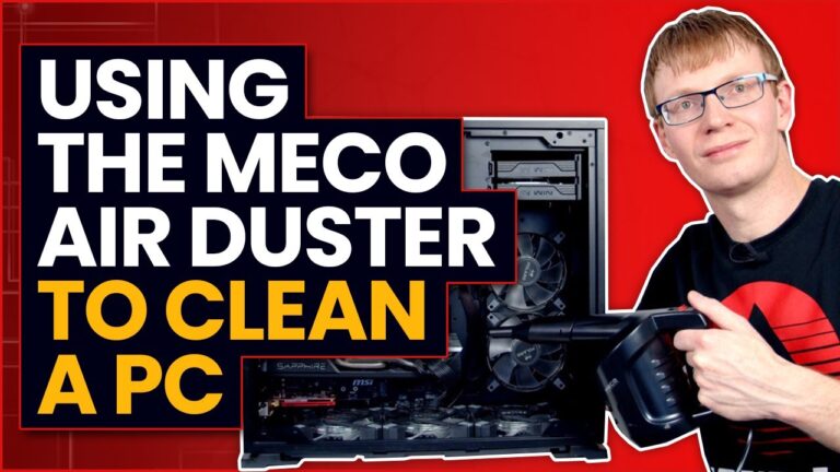 How To Clean Pc Without Air Duster