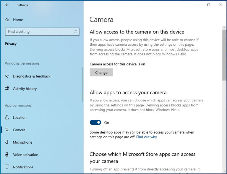Why Is My Laptop Saying No Camera Found