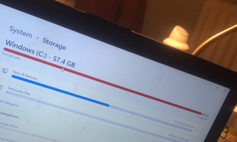 Why Does My Laptop Have No Storage