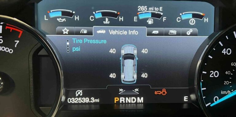How to Reset Ford Tire Pressure Monitor System
