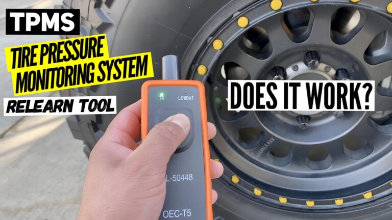 Resetting Tire Pressure Monitoring System Chevy Silverado